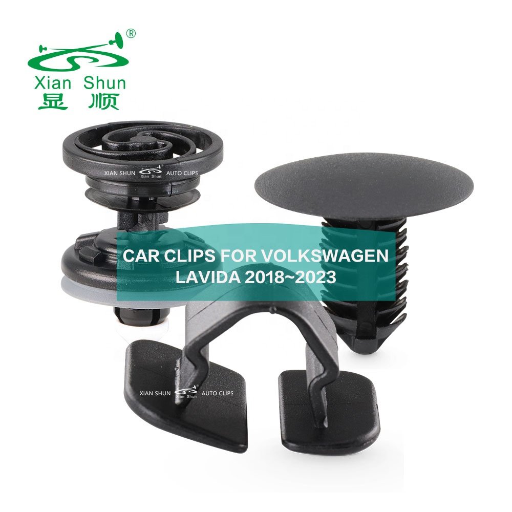 Car Accessories Body Trim Clips For Car Volkswagen LAVIDA 2018 2019 2020 2021 2023 VAG Auto Plastic Metal Fastener Clips