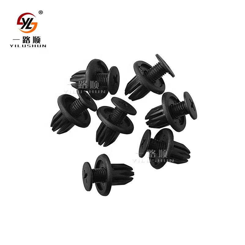 C29 Universal high quality car special black six pieces screw buckle 91503-SP0-003