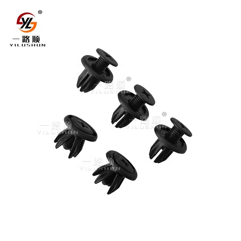 C29 Universal high quality car special black six pieces screw buckle 91503-SP0-003