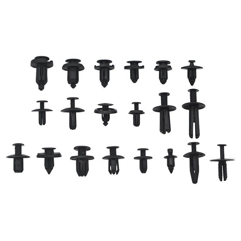 HE93 260 Pcs Auto Clips Assortment Retainer Set -18 MOST Popular Sizes Auto Push Rivets Set Plastic Car Clips And Fasteners