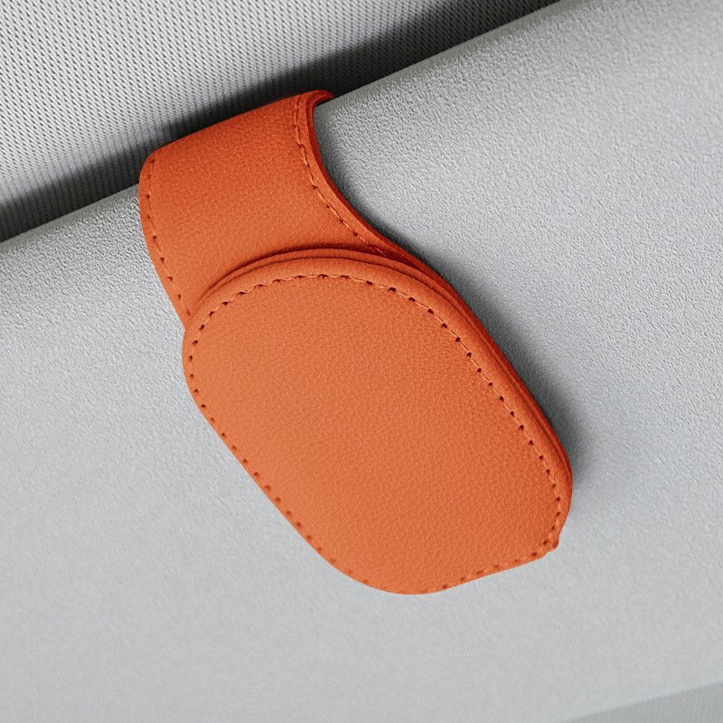 Universal Car Auto Sun Visor Glasses Box Sunglasses Clip Card Ticket Holder Stand Fastener Pen Case Eyeglasses Car Accessories