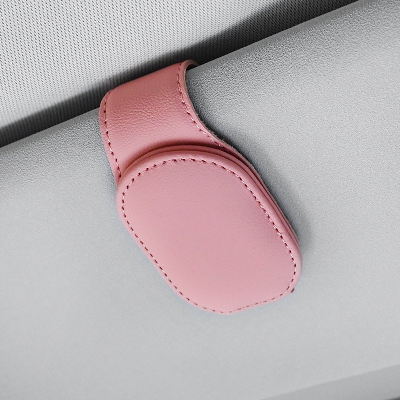 Universal Car Auto Sun Visor Glasses Box Sunglasses Clip Card Ticket Holder Stand Fastener Pen Case Eyeglasses Car Accessories