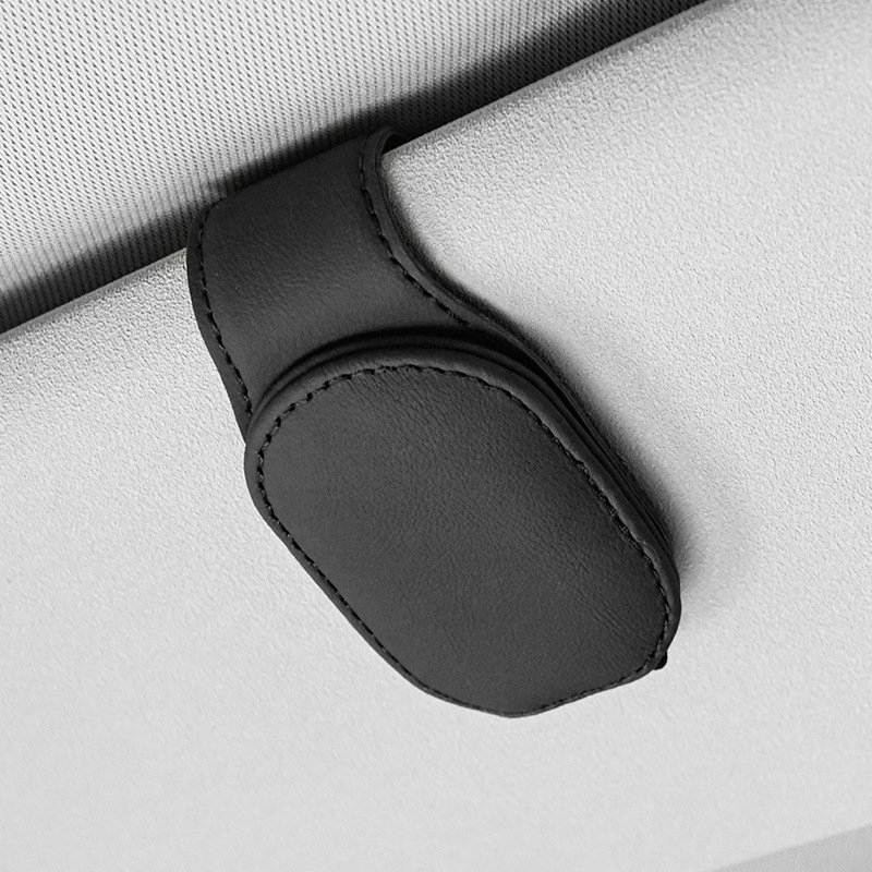 Universal Car Auto Sun Visor Glasses Box Sunglasses Clip Card Ticket Holder Stand Fastener Pen Case Eyeglasses Car Accessories