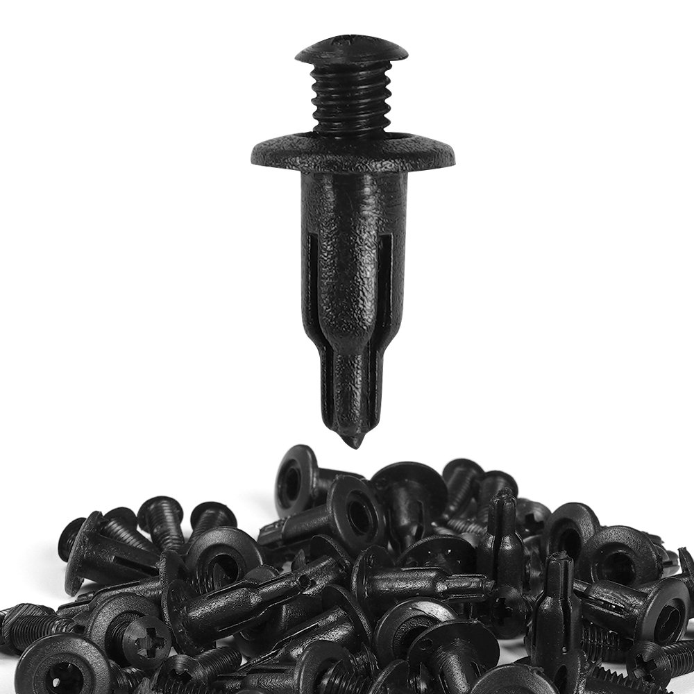 QGZ265 Car Nylon Rivet Plastic Fix Door Panel Trim Fender Bumper Nylon Plastic Clips Auto Fastener For HYUNDAI