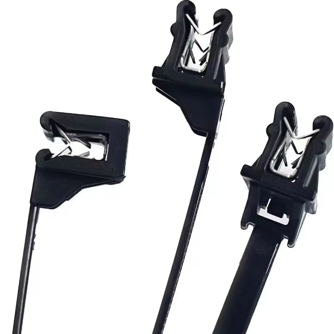 Customizable Self-Locking Nylon 66 PA 66 Fasteners Auto Plug-Type Wiring Harness Retainer Clips Kit Most Popular Sizes Cable