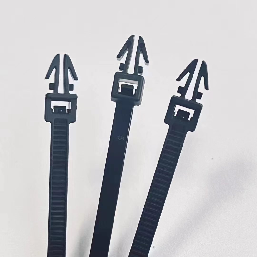 Customizable Self-Locking Nylon 66 PA 66 Fasteners Auto Plug-Type Wiring Harness Retainer Clips Kit Most Popular Sizes Cable