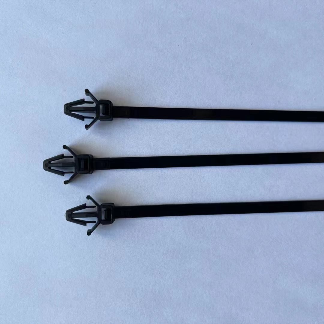 Customizable Self-Locking Nylon 66 PA 66 Fasteners Auto Plug-Type Wiring Harness Retainer Clips Kit Most Popular Sizes Cable