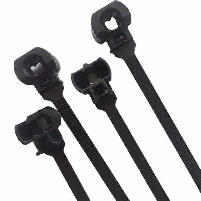 Customizable Self-Locking Nylon 66 PA 66 Fasteners Auto Plug-Type Wiring Harness Retainer Clips Kit Most Popular Sizes Cable