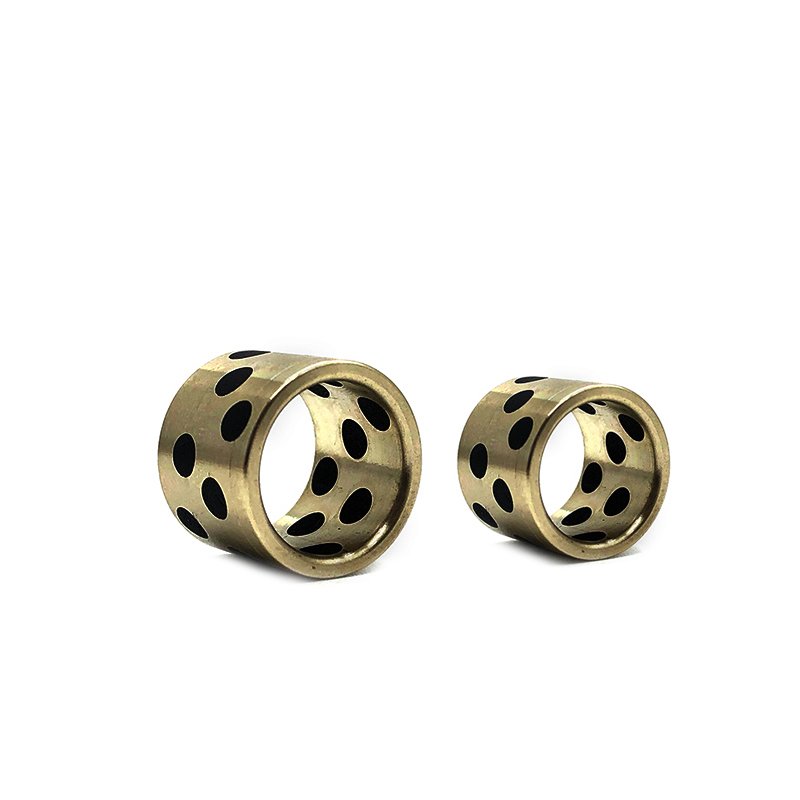 China Factory OEM Custom Size 6mm 8mm 10mm Brass Bronze Sleeve Guide Round Threaded Tube Bushing Metal Bushing Spacers