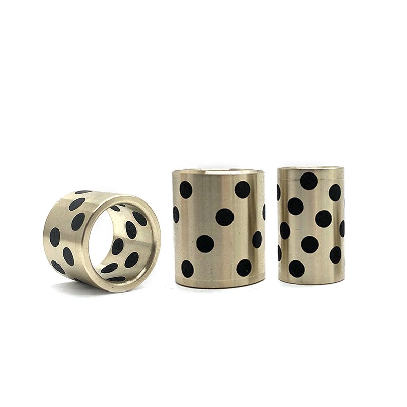 China Factory OEM Custom Size 6mm 8mm 10mm Brass Bronze Sleeve Guide Round Threaded Tube Bushing Metal Bushing Spacers