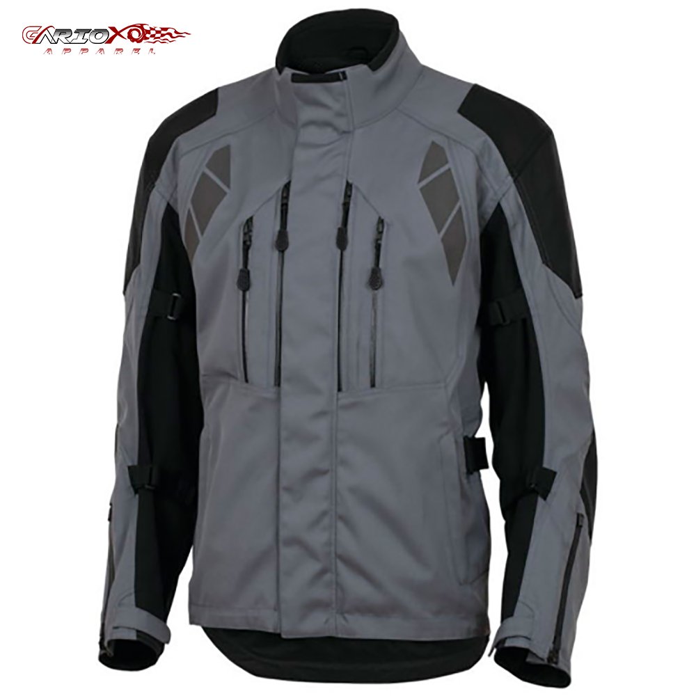 Boys' CE-Certified Motorcycle Jacket All-Season Racing Body Protection Equipment with Durable Cordura Cloth Elbow Protection