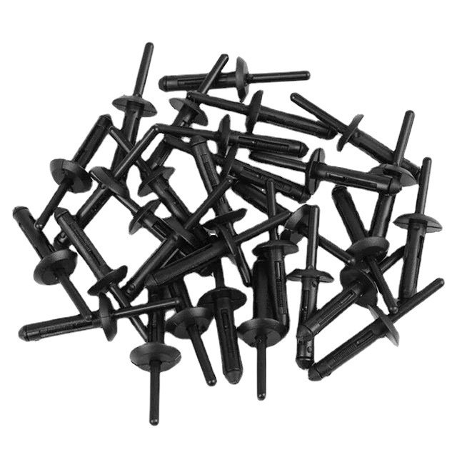 Car Bumper Clip Plastic Expansion Blind Rivets 6mm Wheel Arches FastenerBumper Clip Retainer Fastener Kit Car Accessories