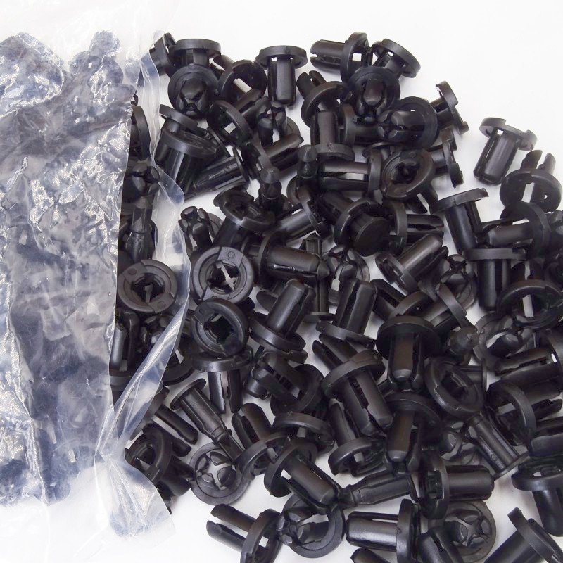 Auto Plastic Fastener 10 mm Push-type Retainer Clip Bumper Clips for Honda 91503-SZ5-003