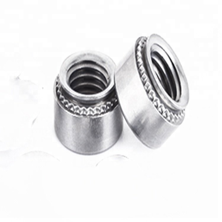 M3 Plain Zinc Plated Galvanized S Ss Cls Clss Sp Steel Metal Lock Nut Press Nut Self Clinching Nut For Pc Board General Industry