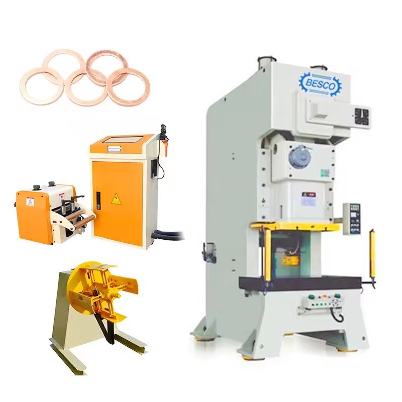 Fully Automatic High Speed Spring Flat Washer Making Machine Anchor Sleeve Nut Bolt Washer Assembly Making Machine Price