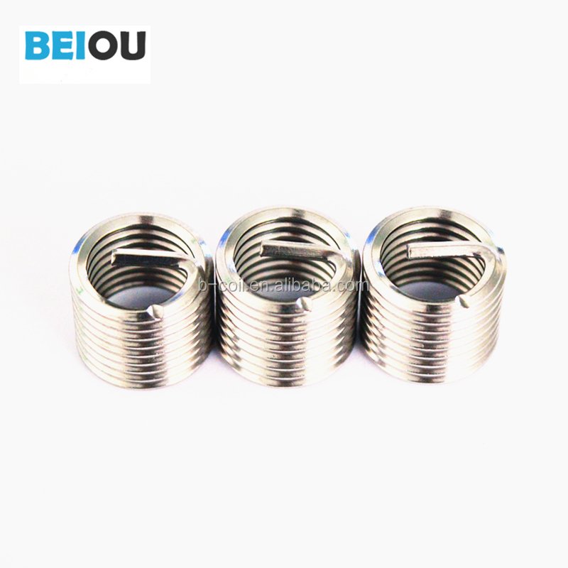 Free Running Thread Insert Fastener Screw Auto Repair Inserts Wire Threaded Inserts M5-M12 Heli Coil in Stock BSF