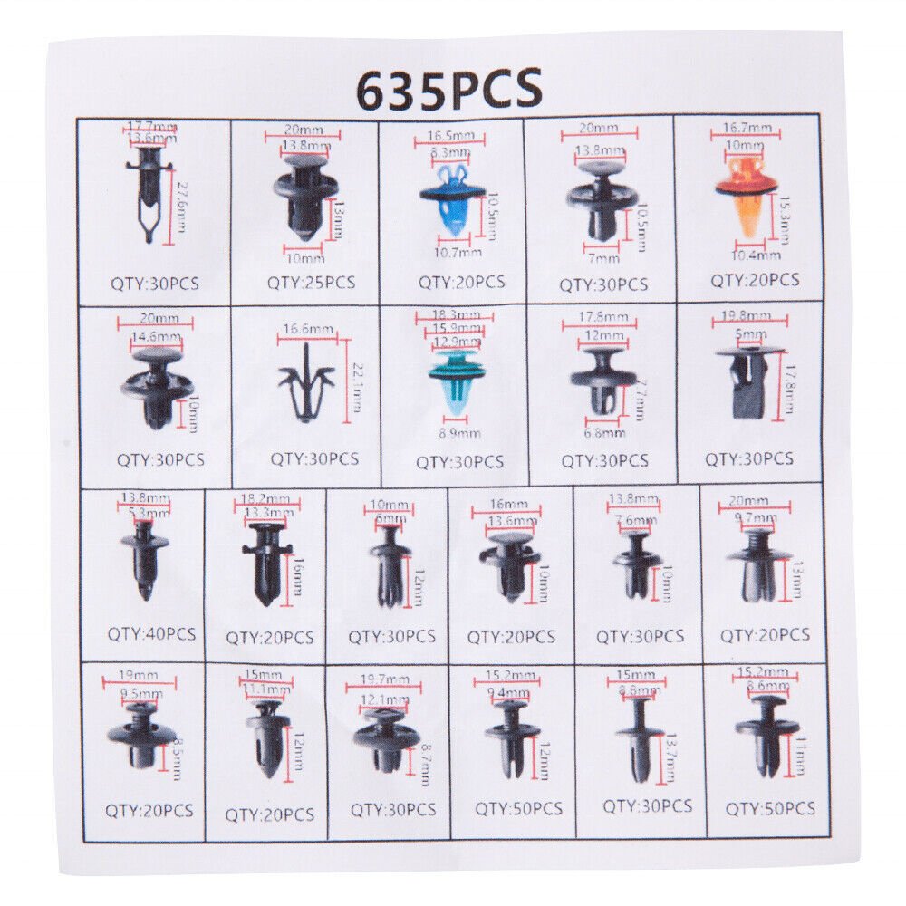 Wholesale auto cars plastic clips and fasteners With Good Material