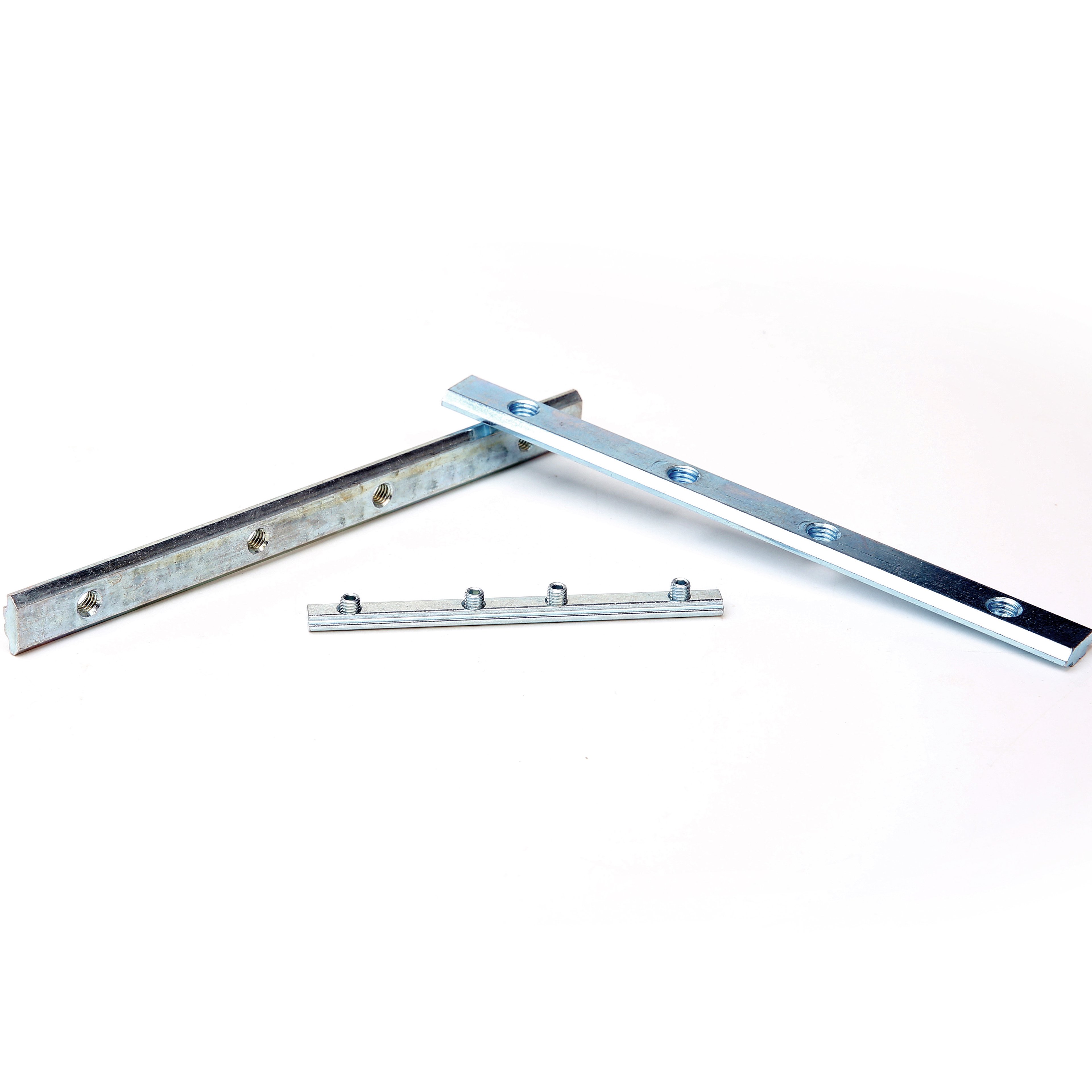 Carbon Steel DIN GB Aluminum Profile Accessories One-Word Connector 20 30 40 45 Slot Connector Butt Joint Connector Fastener