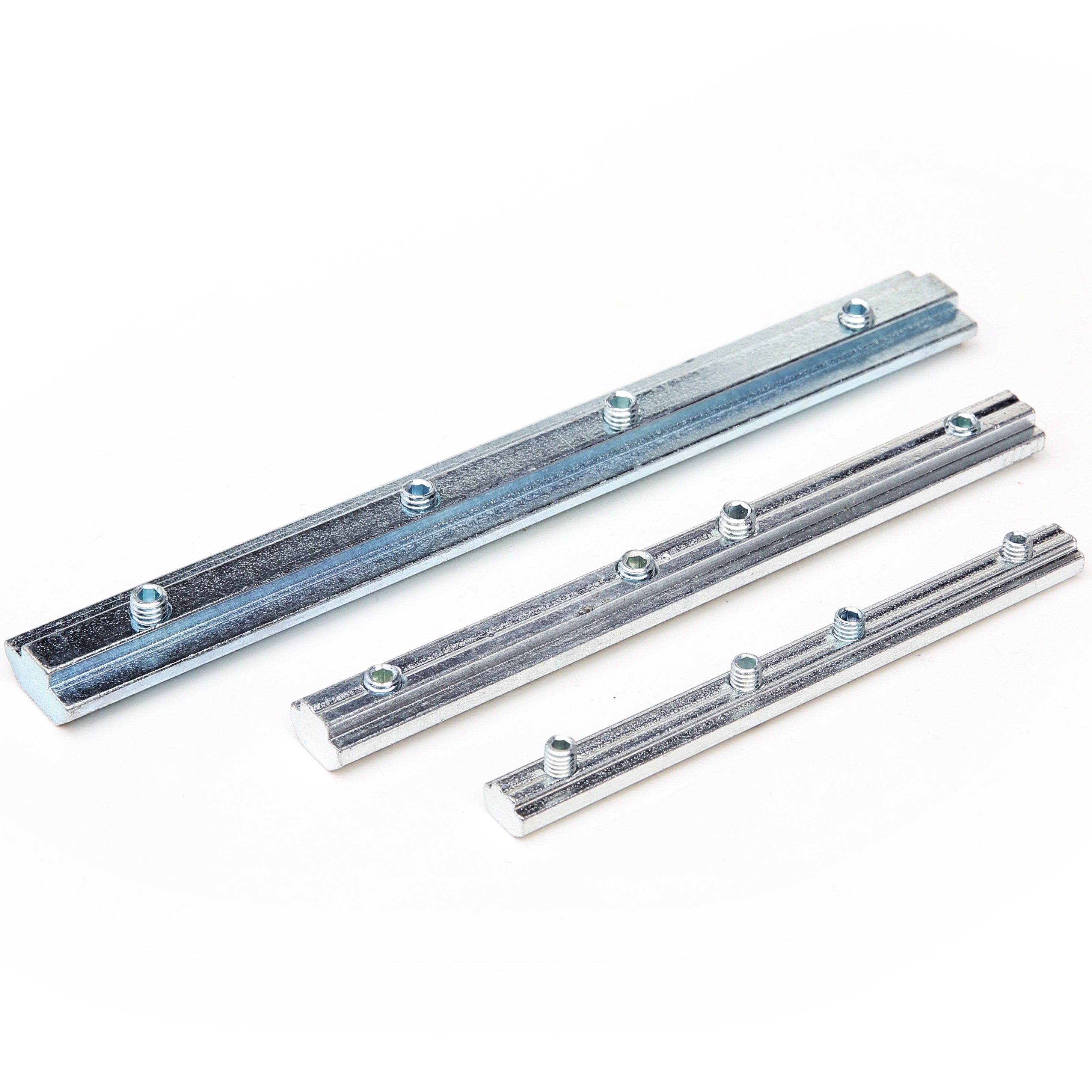 Carbon Steel DIN GB Aluminum Profile Accessories One-Word Connector 20 30 40 45 Slot Connector Butt Joint Connector Fastener