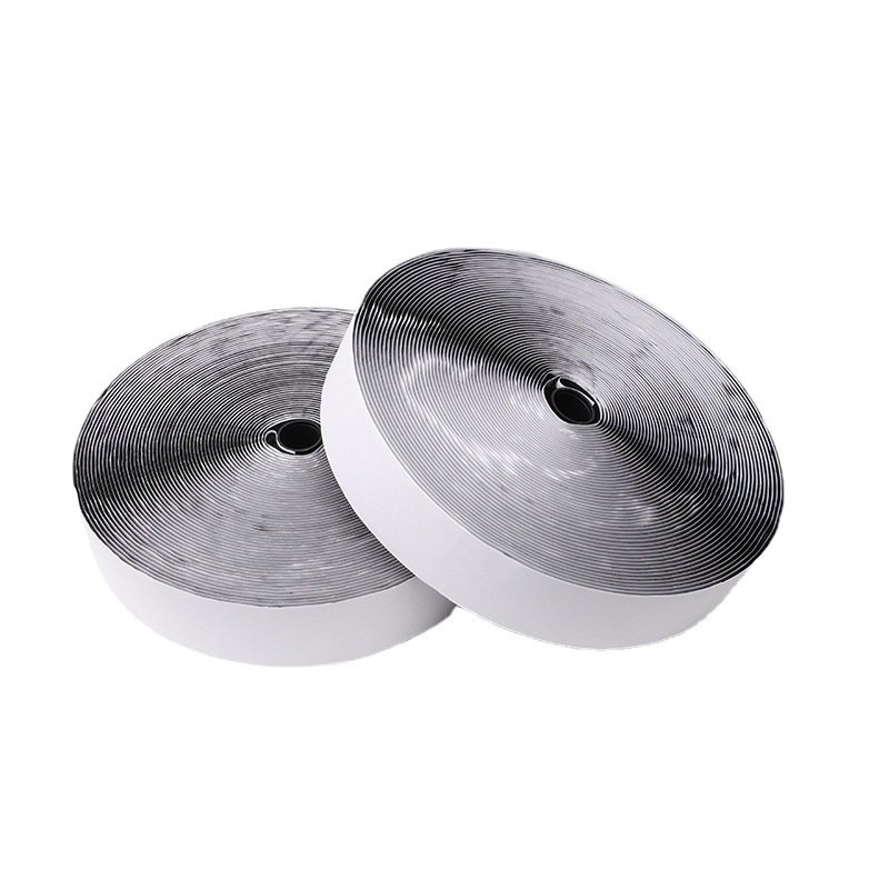 Strong Back Adhesive Velcroes Reusable Straps Soft Nylon Fabric Fastening Hook and Loop Tapes for Auto Rugs Photo Frame
