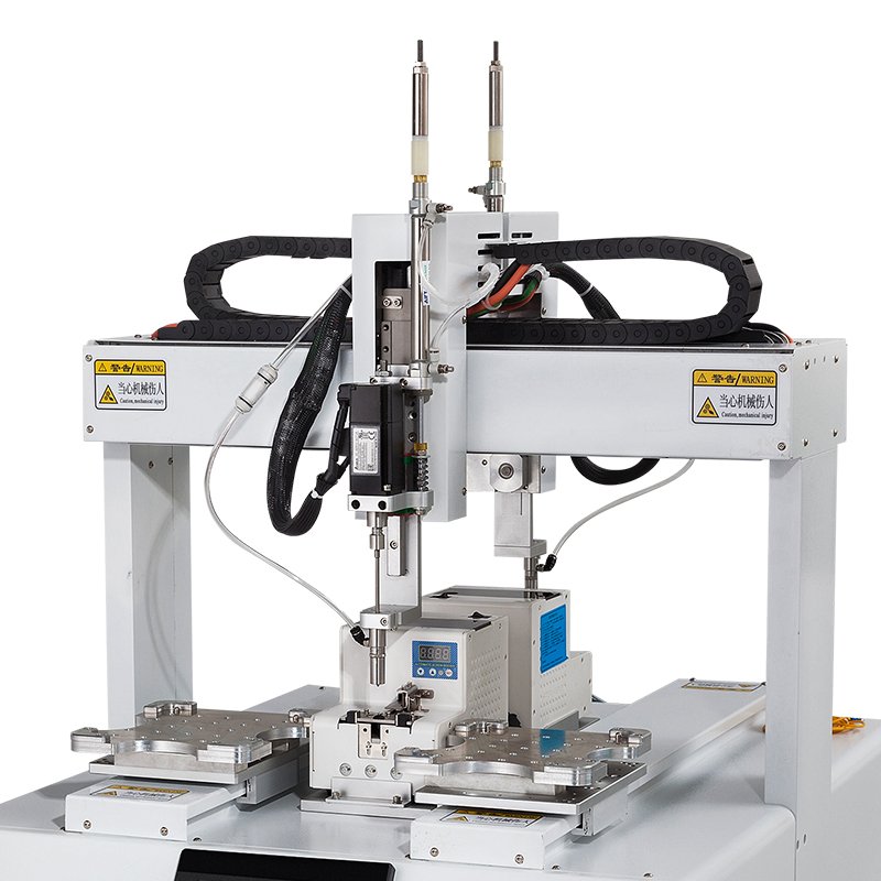 Tighten Station Double Head Fully Electric Customized Handheld Automatic Locking Screw Machine