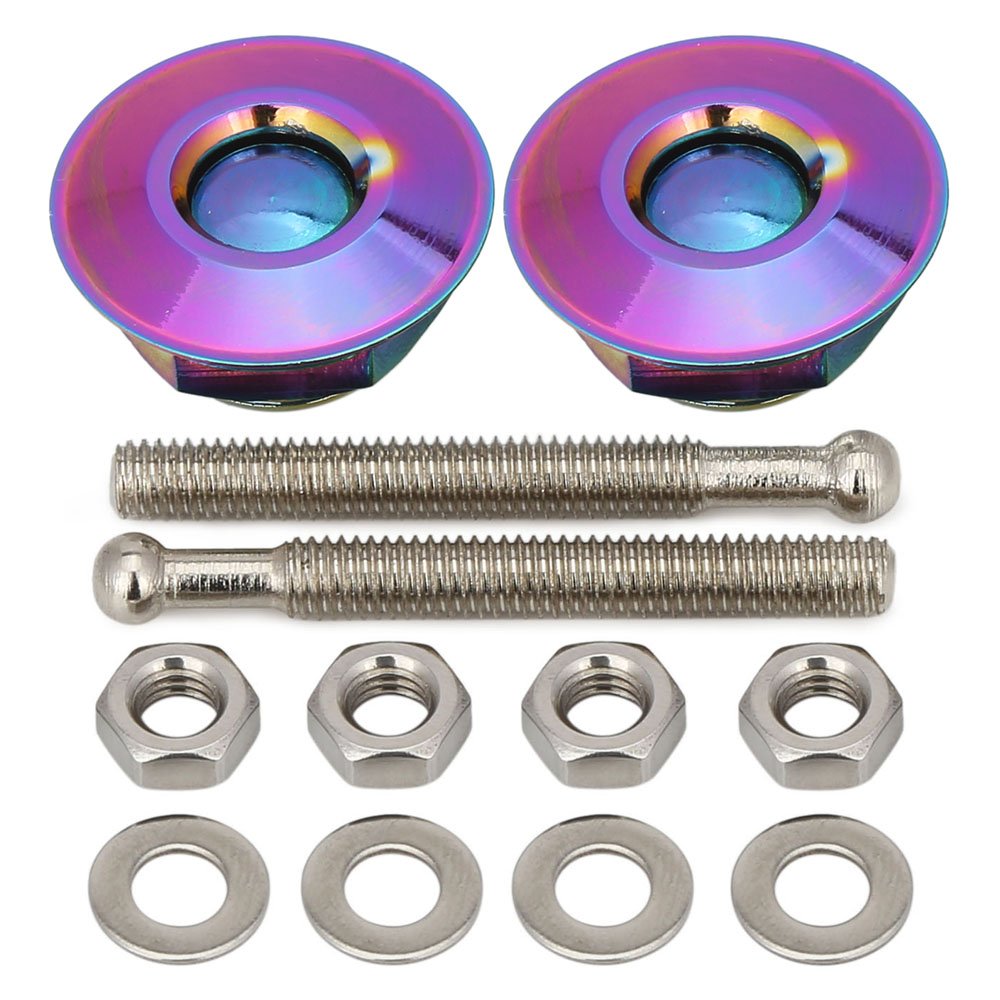 Neo Chrome JDM Quick Release Fastener Sports-Style Aluminum Fastener for Car Tent for Cars
