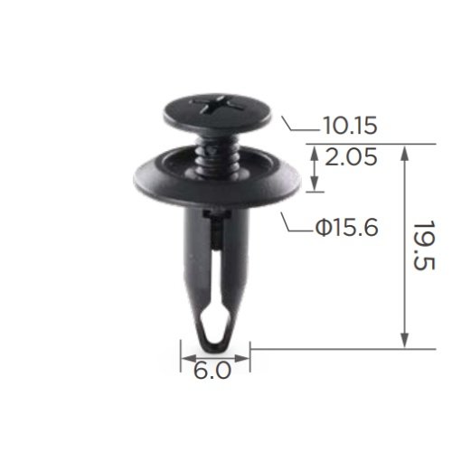 #BA New High Quality Car Accessories Plastic Fasteners Auto Clips and Plastic Fasteners