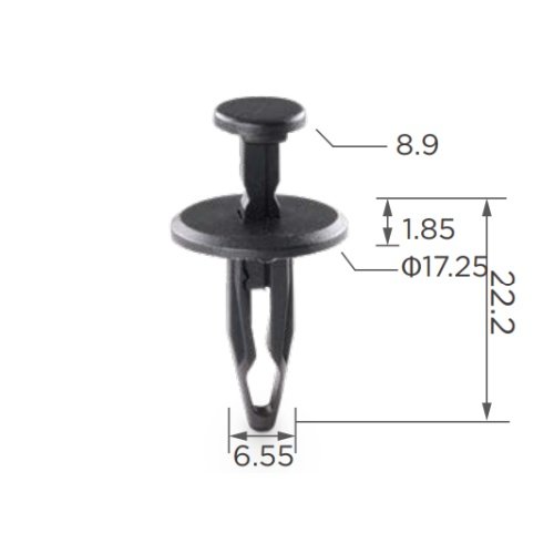 #BA New High Quality Car Accessories Plastic Fasteners Auto Clips and Plastic Fasteners
