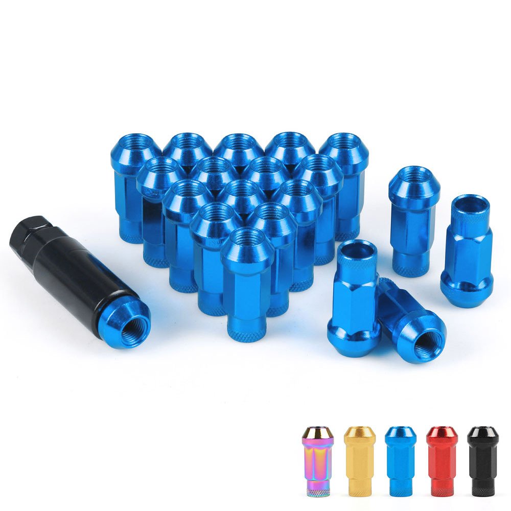 Titanium Racing Car Wheel Nuts Wheel Parts Chrome Coating Hexagonal Wheel Nut for Truck