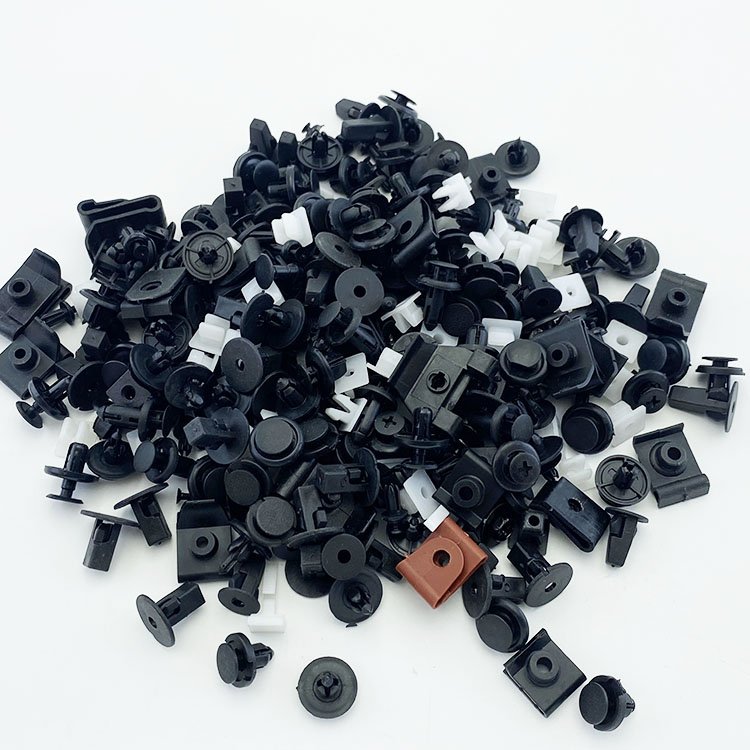 Car Bumper Fastener Plastic Clips Interior Panel Push Retainer Auto Fastener & Clip Mixed fender fender clasp