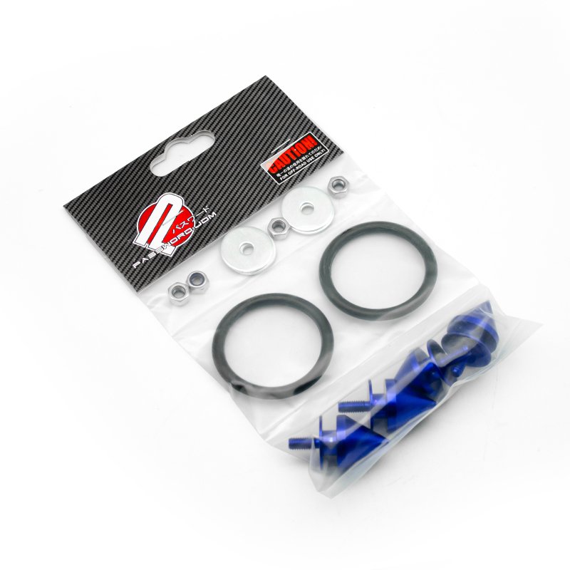 Car front fork bumper hatch cover quick release fastener alloy nut