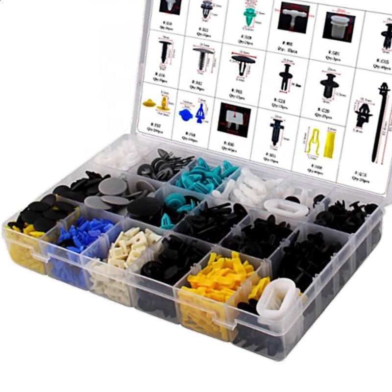 High Quality 730pcs Automatic Clamping Fixture Set, Trim Clip Set With Matching Fasteners