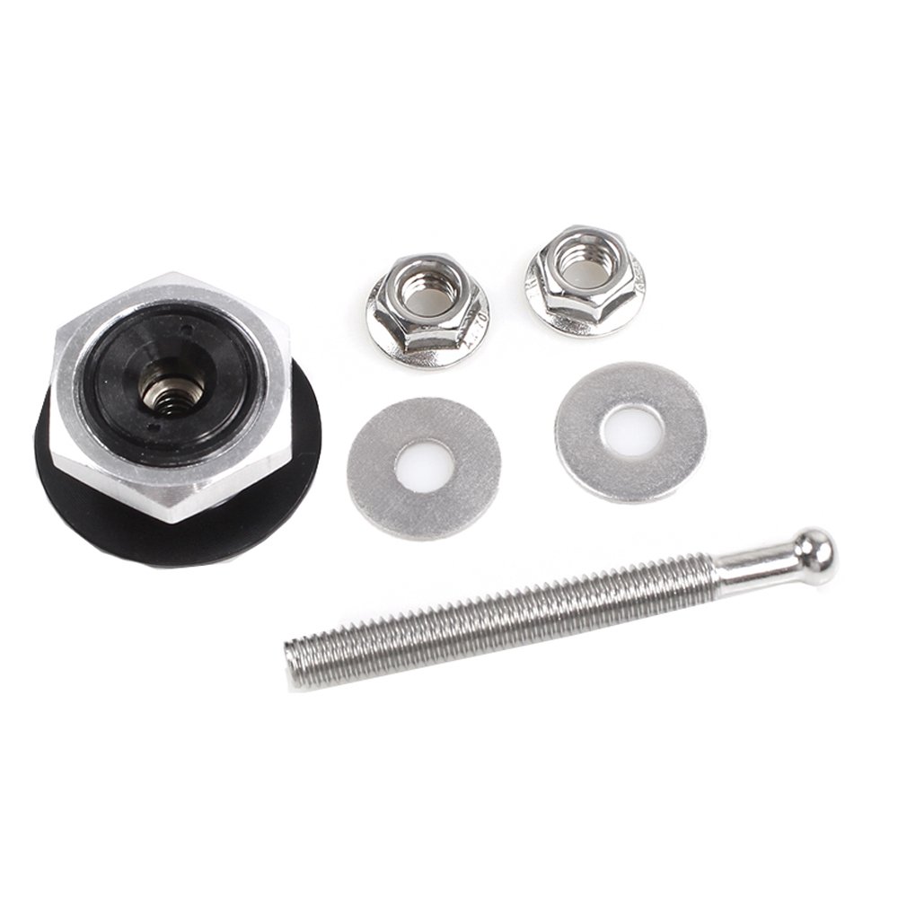 Universal Push Button Quick Release Latch Hood Bonnet Pins Lock Clip