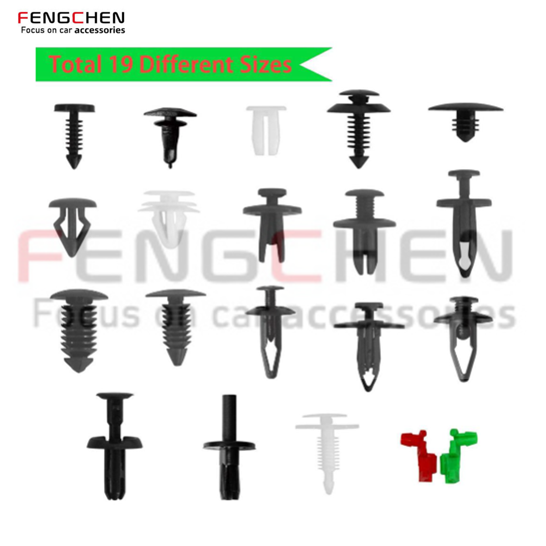 425PCS Buckles Car Door Panel Buckle and 1pcs Screwdriver Plastic Fastener Rivets Combination Set Automotive Fasteners