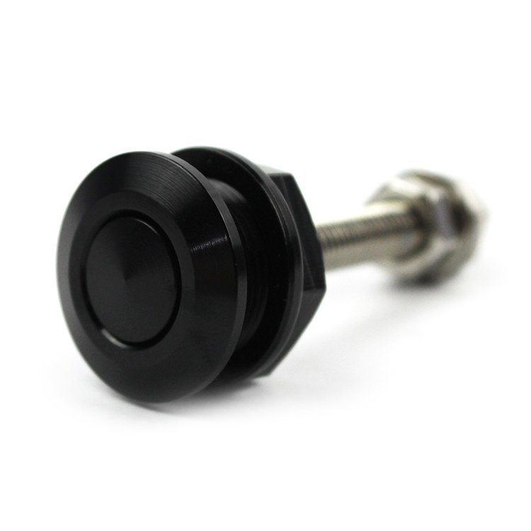 Aluminium Universal Car Latch Push Button Quick Release Hood Bonnet Fasteners