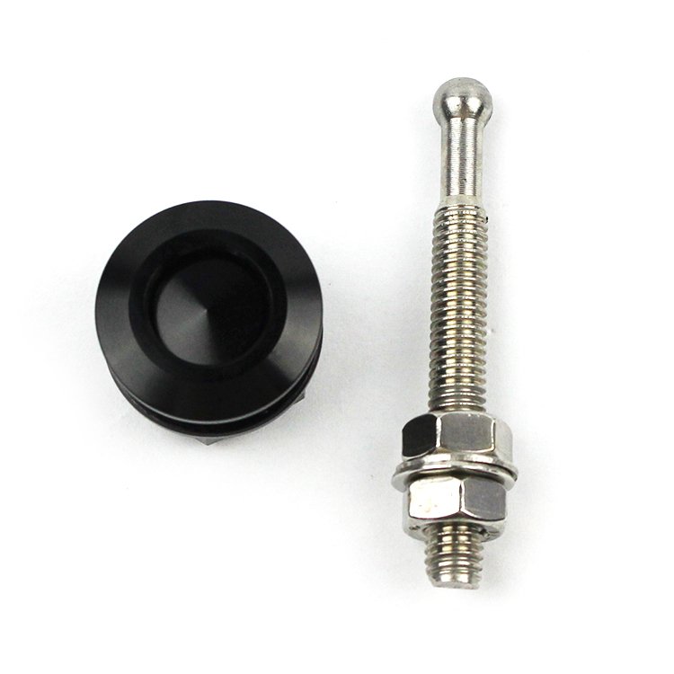 Aluminium Universal Car Latch Push Button Quick Release Hood Bonnet Fasteners