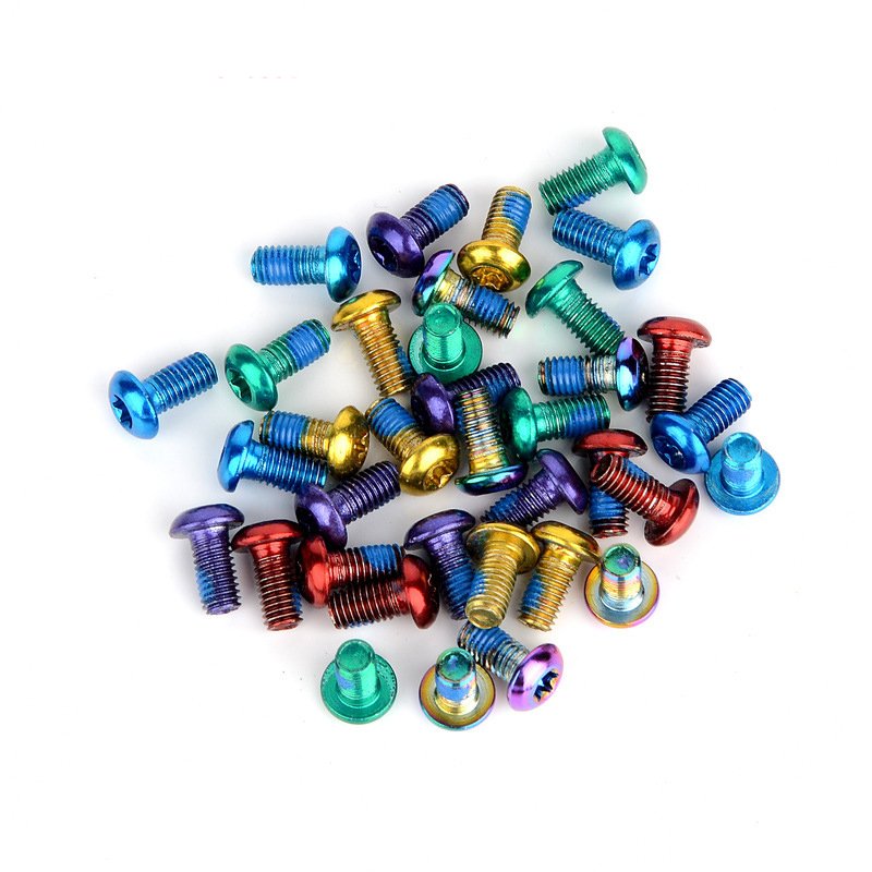 Titanium Alloy Steel Bike Screw Torx Bicycle Bike Disc Colorful M4 M5 M6 M8 M10 Cycle Rotor Auto Screws