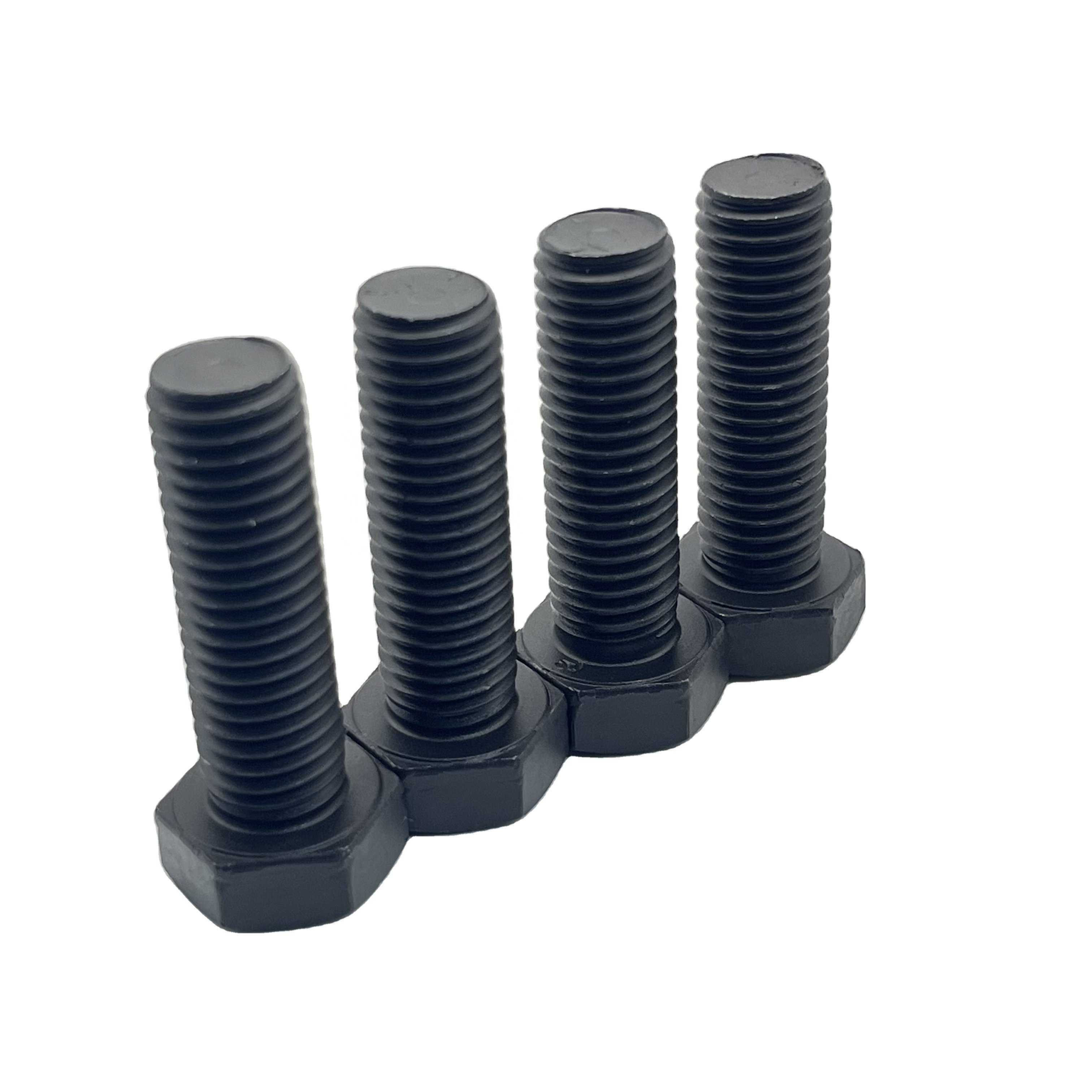 Carbon Steel M6 M8 M10 M12 Half Thread Hex head Bolt