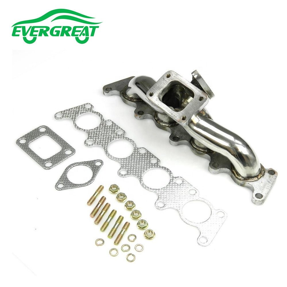 Great High Flow Stainless Steel T25 T3 Flange Turbo Exhaust Manifold for VW Skoda Seat Audi 1.8T K03 K04 Turbo Charger