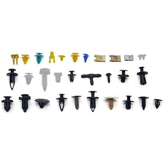 500pcs Factory Rivet Trim Clip High Quality Auto Bumper Fasteners Mixed Car Clips and Mixed Plastic Fasteners