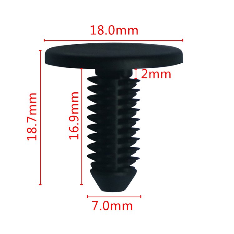 061897 Factory supply auto plastic fasteners and clips/Automotive christmas tree clips Plastic rivets Auto body clips