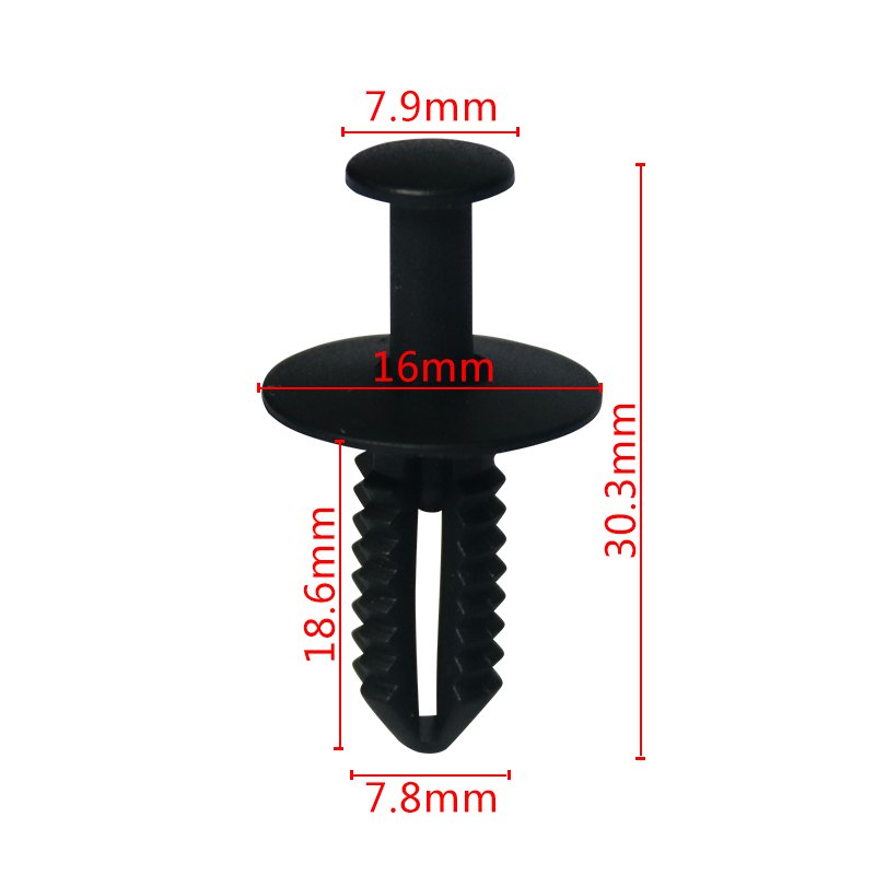 03980 Good quality Push-in Automotive clips plastic clips for cars Auto plastic clips and fasteners Plastic Rivets