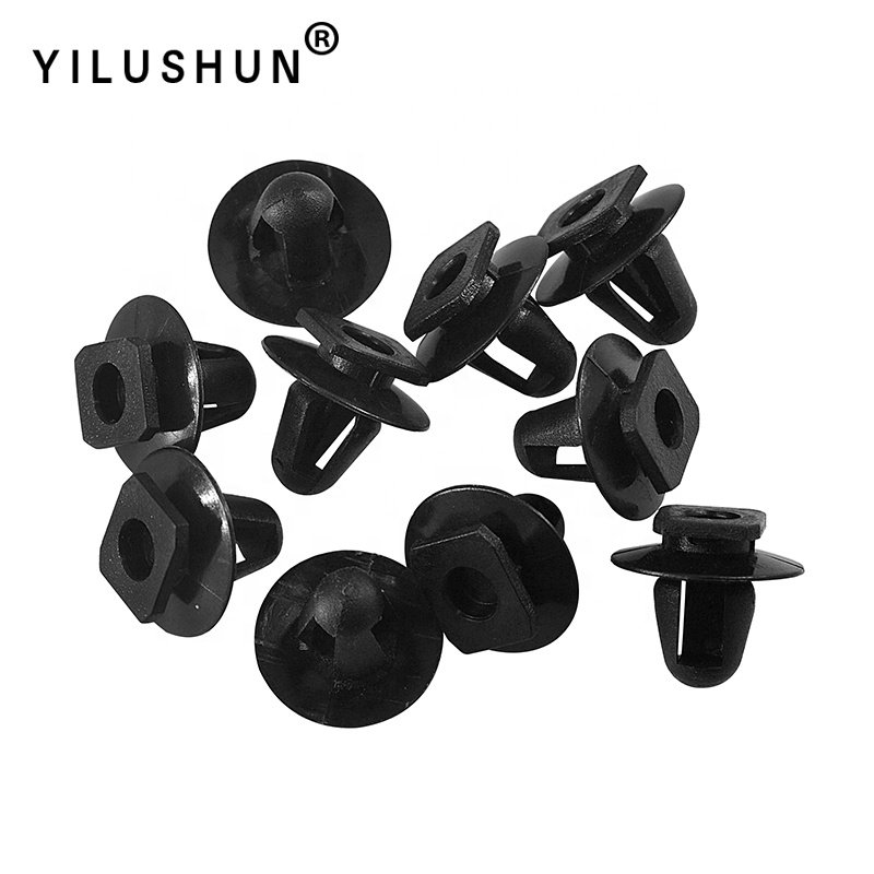 D101 Spot wholesale black auto door panel fasteners buckle push-button