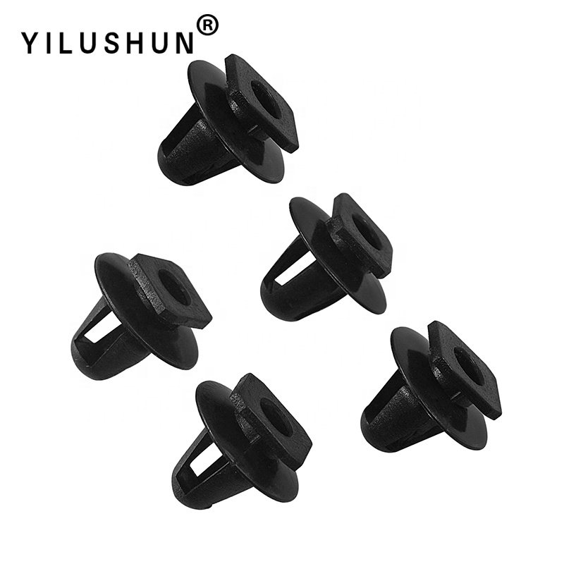 D101 Spot wholesale black auto door panel fasteners buckle push-button