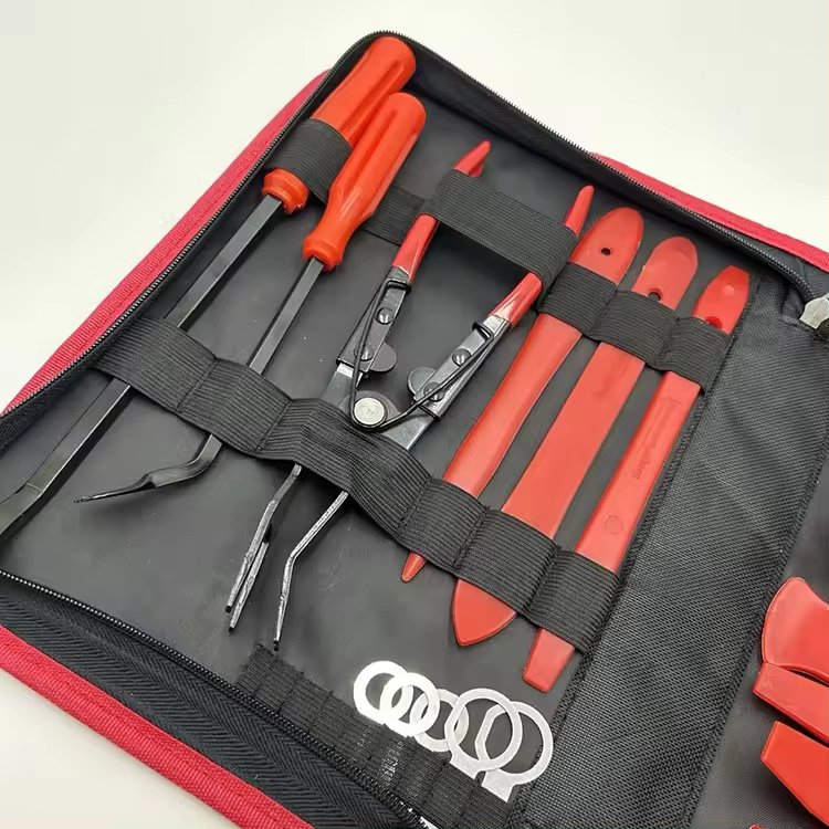 119PCS Car audio Repair Tool Clips Rivet Fastener Door Panel Trim Auto Interior Disassembly Tool With Car Clip Set