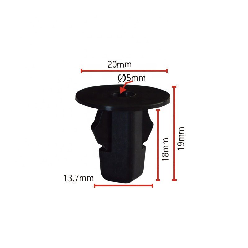 Hood Fender Screw Grommets Automotive Plastic Fasteners for Car for Toyota 90189-06065 1995-On