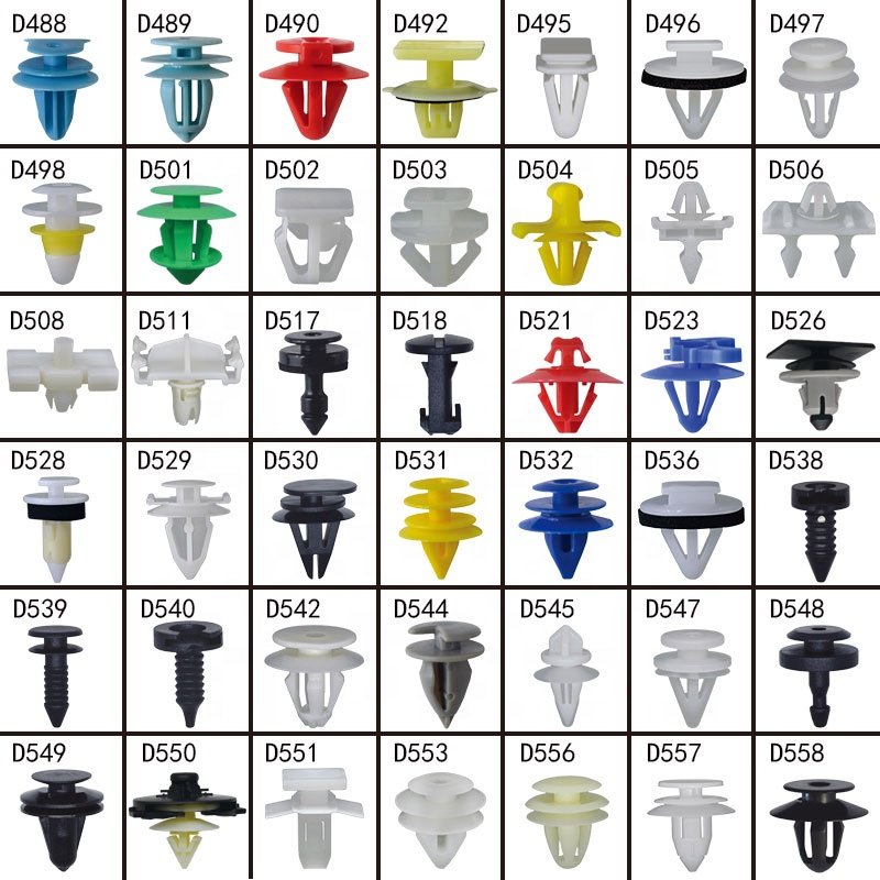 D685 Tree Type Clips And Fasteners Plastic Automobile Door Panel Clip