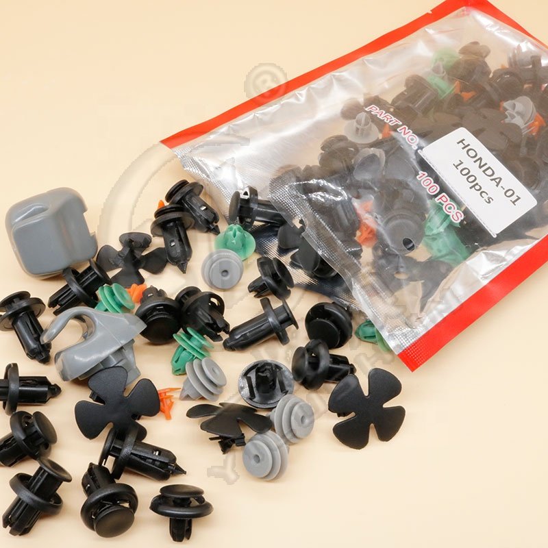 Automotive high quality nylon plastic clips mixed package wholesale sale
