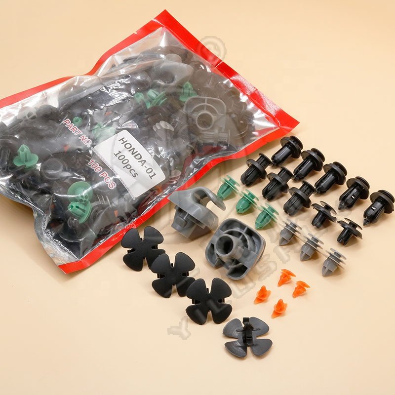 Automotive high quality nylon plastic clips mixed package wholesale sale