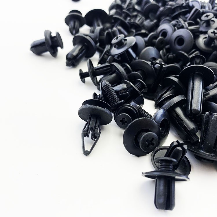 Universal Car Bonnet Bumper Trim Clip Automobile Bumper Push Fasteners Rivet Auto Plastic Clips Fender Body Hole Car Clips